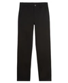 Nautica Husky Boys Twill Pant In Black