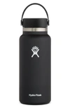 Hydro Flask 32-ounce Wide Mouth Cap Bottle In Black 2.0
