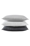 Vera Wang Herringbone Sateen Quilt & Sham Set In Soft Charcoal