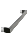 Kartell Short Acrylic Towel Rack In Glossy Black