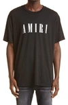 Amiri Logo-print Short-sleeved T-shirt In Black