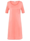 Hanro Cotton Deluxe Sleepshirt In Carnation