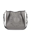 Stella Mccartney Stella Logo Crossbody Bag In Smoke