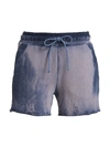 Cotton Citizen The Brooklyn Terry Shorts In Navy Mix