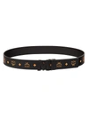 MCM CLAUS REVERSIBLE CUT-TO-SIZE CUT-TO-SIZE LEATHER BELT,400014530809