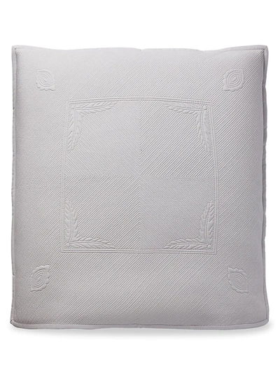 Ralph Lauren Genevieve Bedding Pauline Euro Sham In Grey