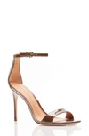 Rebecca Allen The Two-strap Sandal In Nude Iii