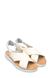 Camper Oruga Slingback Sandal In Light Beige