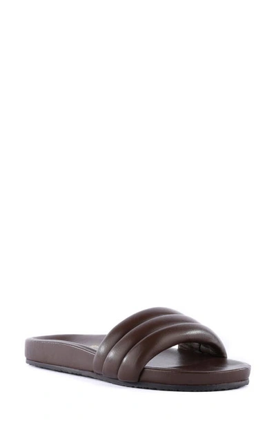 Seychelles Low Key Slide Sandal In Brown