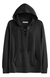 ADYSON PARKER LACE-UP HOODIE WITH BUILT-IN MASK,ACK0045X06