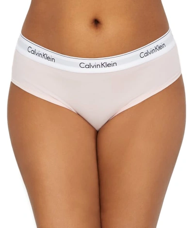 Calvin Klein Plus Size Modern Cotton Hipster In Nymphs Thigh