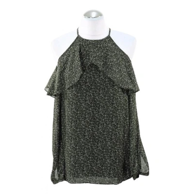 Pre-owned Michael Kors Blouse In Green