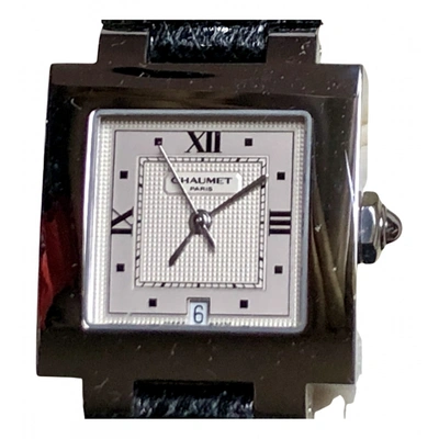 Pre-owned Chaumet Watch In Black