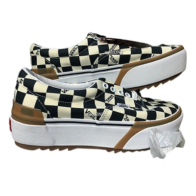 Pre-owned Vans Cloth Trainers In Multicolour