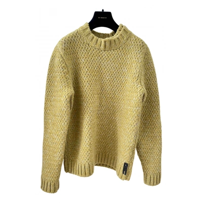 Pre-owned Fendi Wool Jumper In Yellow