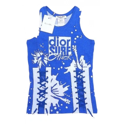 Pre-owned Dior Vest In Blue