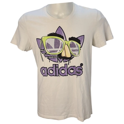 Pre-owned Adidas Originals T-shirt In White