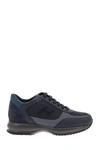 HOGAN HOGAN INTERACTIVE - SMOOTH LEATHER AND SUEDE SNEAKERS