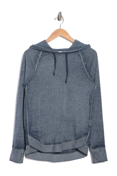 Threads 4 Thought Indra Burnout Hoodie In Navy