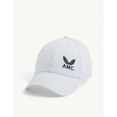 Castore Mens White Amc X Andy Murray Logo-embroidered Woven Cap