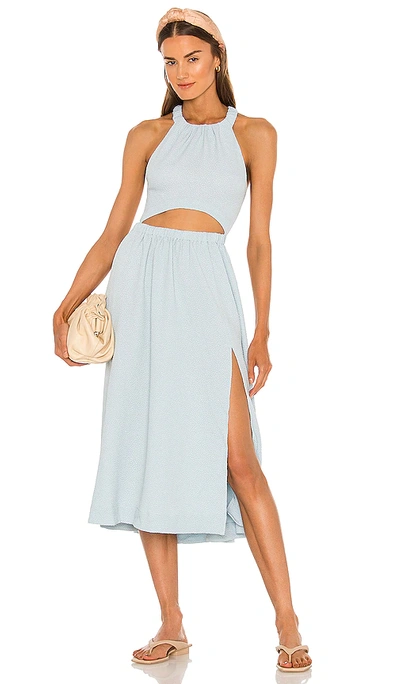 Lpa Adalyn Dress In Baby Blue