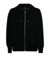 GIVENCHY ZIPPED VELOUR HOODIE,17081598