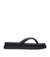 GIANVITO ROSSI LEATHER MARLIN FLIP FLOPS 40,17088336