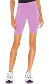 Nike Sportswear Essential Mid-rise Bike Short In Violet Shock