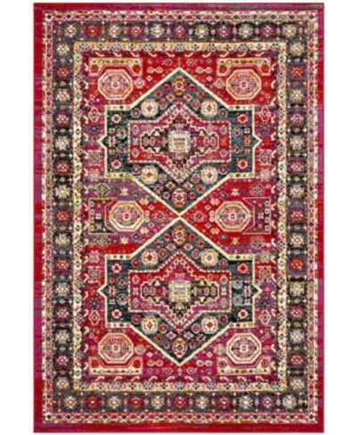 Safavieh Cherokee Red And Blue 6' X 9' Area Rug