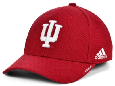 Adidas Originals Adidas Indiana Hoosiers Sideline Coaches Flex Cap In Crimson