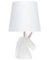 SIMPLE DESIGNS SPARKLING UNICORN TABLE LAMP