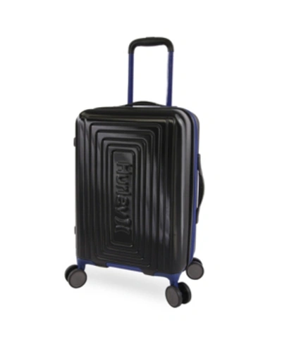 Hurley Suki 21in Carry-on Spinner Luggage In Black,blue