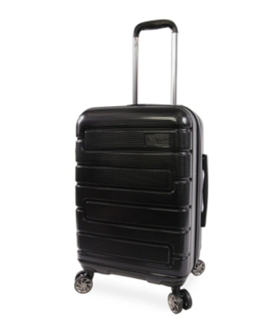 Original Penguin Crimson 21-inch Hardside Spinner Luggage In Black