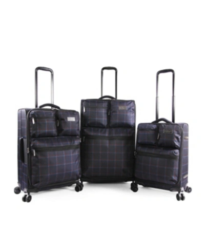 Original Penguin Original 3-pc. Softside Spinner Luggage Set In Navy Pld