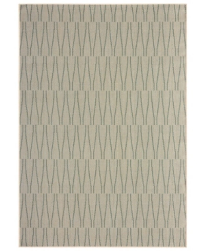 Nicole Miller Patio Country Willow 5'2" X 7'2" Outdoor Area Rug In Green
