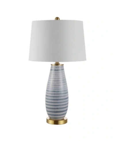 Safavieh Eliana Table Lamp In Blue