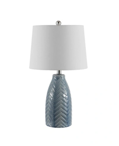 Safavieh Naji Glass Table Lamp In Gray