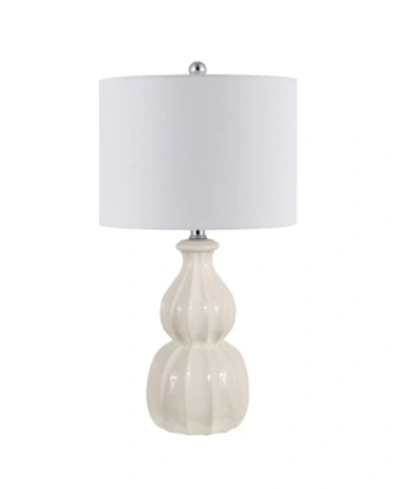 Safavieh Wade Ceramic Table Lamp In Ivory