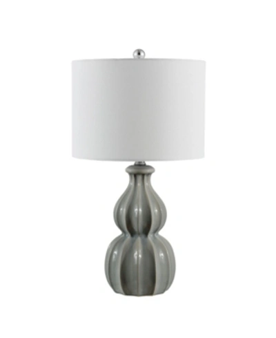 Safavieh Wade Ceramic Table Lamp In Grey