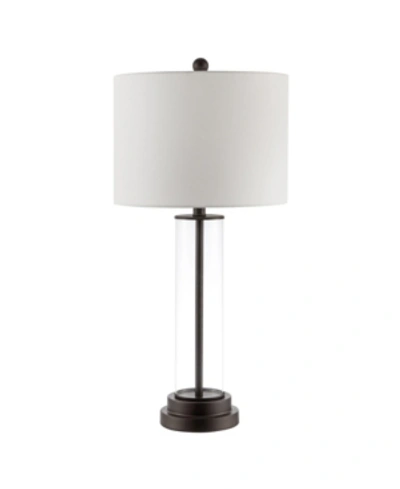 Safavieh Cassian Table Lamp In Clear And Black