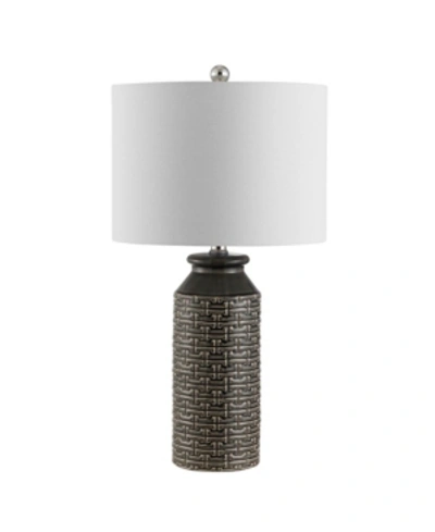 Safavieh Waldina Ceramic Table Lamp In Grey