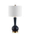 Safavieh Gaetna Table Lamp In Navy