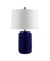 Safavieh Weldon Table Lamp In Navy