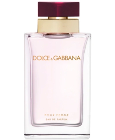 Dolce & Gabbana Pour Femme Eau De Parfum Spray, 3.3-oz. In No Color