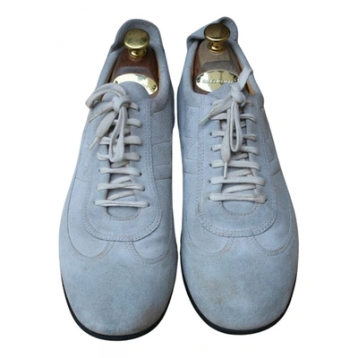 Pre-owned Jm Weston Trainers In Grey