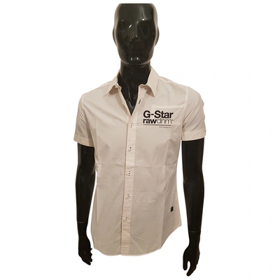 Pre-owned G-star Raw Shirt In White