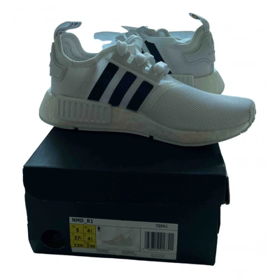 Pre-owned Adidas Originals Nmd Cloth Trainers In White