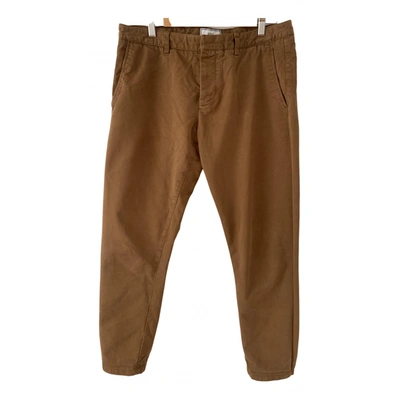 Pre-owned Ami Alexandre Mattiussi Trousers In Brown