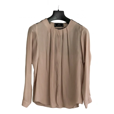 Pre-owned By Malene Birger Silk Shirt In Pink