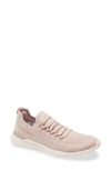 Apl Athletic Propulsion Labs Techloom Breeze Knit Running Shoe In Rose Dust/ Nude /melange